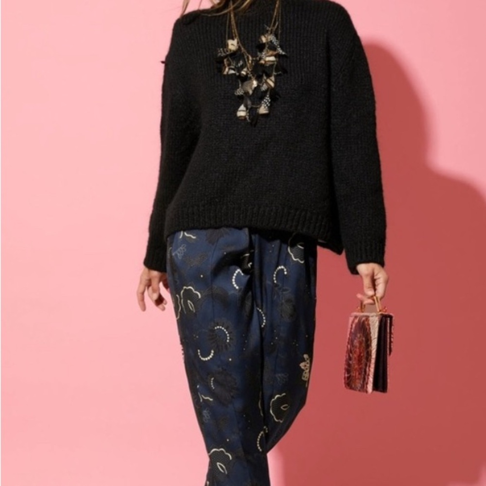 Tucker Silk Julia Pants in Legacy Lace